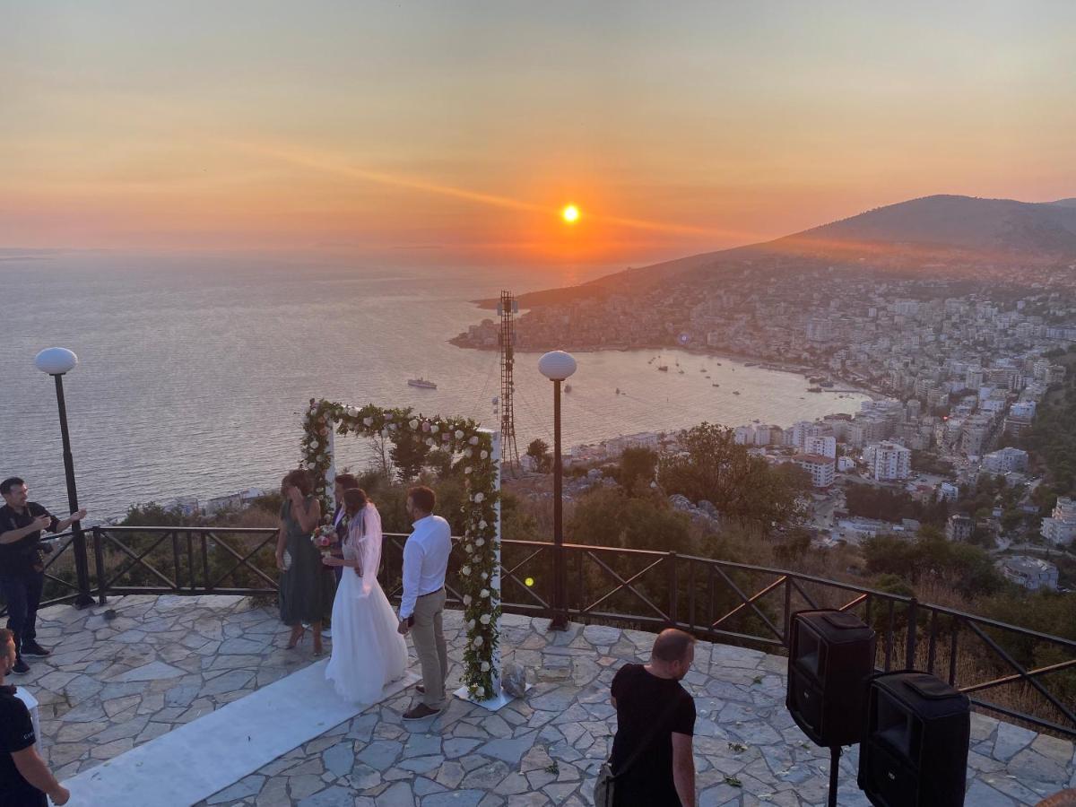 Apartment With Huge Sea View Balcony Sarandë エクステリア 写真